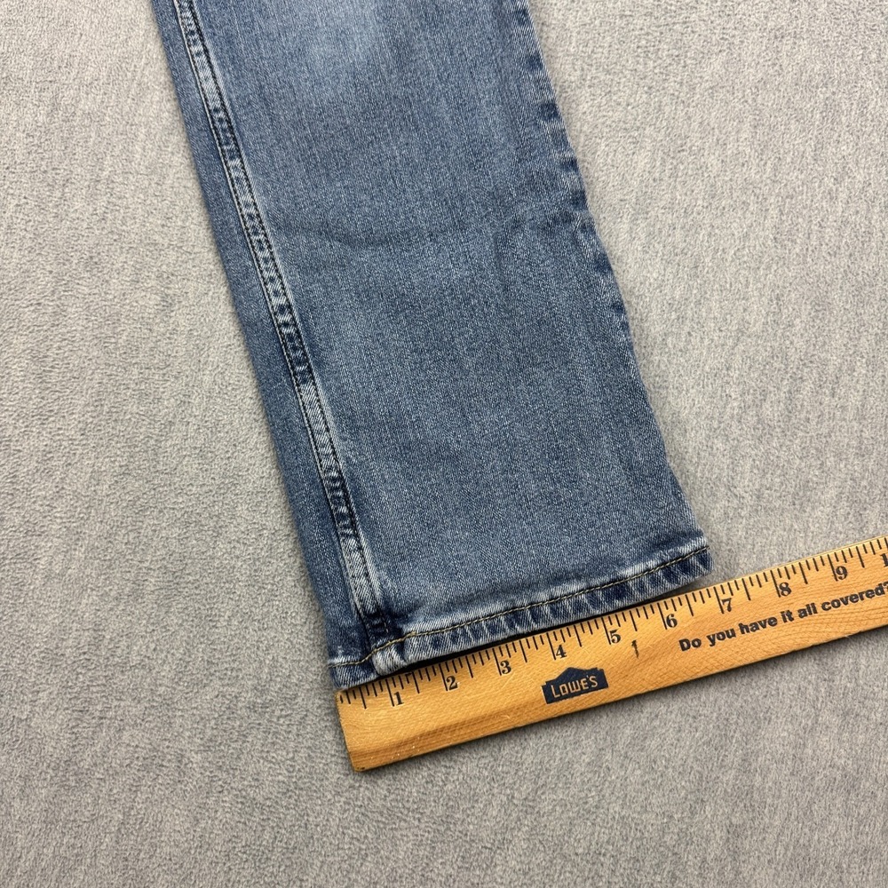 Hollister Jeans Men 30x30 Blue Epic Flex Straight Slim Fit Light 5-Pocket Cotton - Picture 11 of 14
